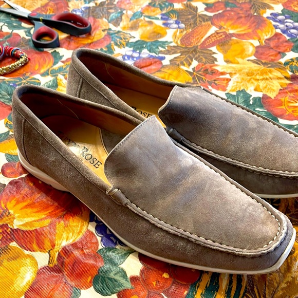 TAYRN ROSE MEN's TAN LOAFERS